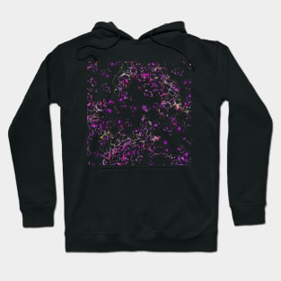 Airy confetti floral print Hoodie